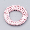 Handmade Spray Painted Reed Cane/Rattan Woven Linking Rings WOVE-N007-01D-3