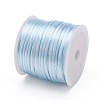 Nylon Satin Rattail Cords NWIR-L006-1mm-25-2