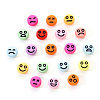 Opaque Acrylic Beads MACR-YW0001-22A-7