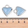 Natural White Jade Faceted Pendants G-Z154-01P-08-3