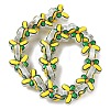 Transparent Glass Enamel Beads LAMP-C023-02B-2