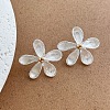Alloy Stud Earrings for Women WGDA63E-02-1