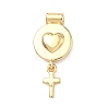 Religion Brass Pendants KK-H539-18G-05-1