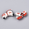 Handmade Porcelain Ceramic Beads PORC-Q005-01D-2