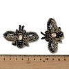 Bee Shape Felt Sew on Ornament Accessories LS-PATC-XCP0001-04-3