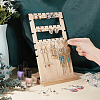36-Hole 3-Row Wood Jewelry Display Stands EDIS-WH0016-007A-3