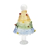 Handmade Lampwork Christmas Tree Ornaments LAMP-C026-06G-1