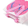 Summer Beach Theme Printed Flip Flops Non-Woven Reusable Folding Gift Bags with Handle ABAG-F009-E03-3