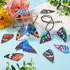  DIY Butterfly Wing Earring Makint Kit FIND-TA0002-80-7