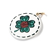 Printing 304 Stainless Steel Pendants STAS-K304-12F-G-2