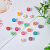 260Pcs 13 Colors Handmade Polymer Clay Beads CLAY-DC0001-05-3