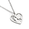 Mother's Day 304 Stainless Steel Necklaces WG8B3FE-02-1