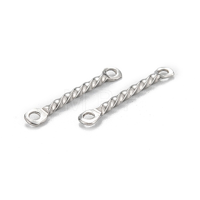 Tarnish Resistant 304 Stainless Steel Link Connectors LS-STAS-Z034-18A-P-1