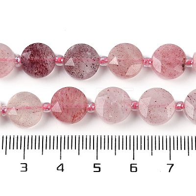 Natural Strawberry Quartz Beads Strands G-C116-A44-01-1