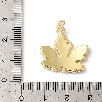 Rack Plating Brass Enamel Pendants KK-Z056-45G-1