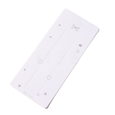 Paper Hair Clip Display Cards CDIS-F005-18C-1