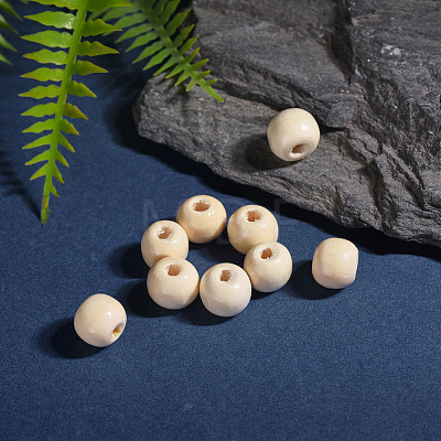 Natural Wood Beads TB10mmY-8-1