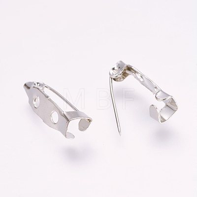 Iron Brooch Findings X-IFIN-E035Y-N-NF-1