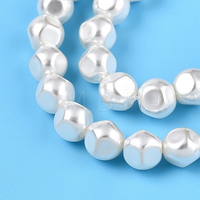 Transparent Spray Painted Glass Beads Strands GLAA-N001-27-1