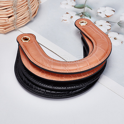 PU Leather Travel Bag Handles FIND-WH0111-206A-1
