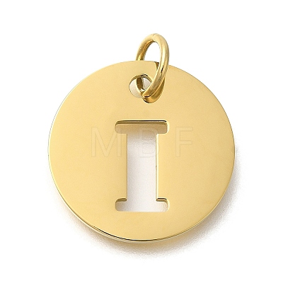 Ion Plating(IP) 304 Stainless Steel Pendants STAS-M074-01G-I-1