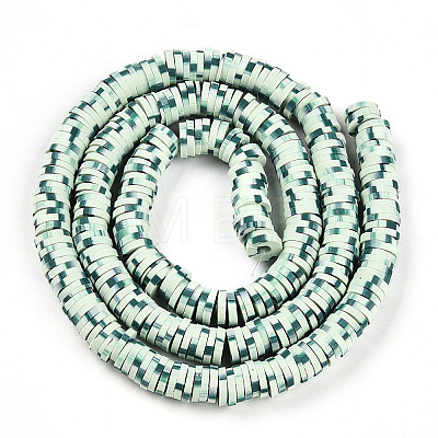 Handmade Polymer Clay Beads Strands CLAY-N008-010D-1