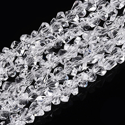 Transparent Glass Beads Strands X-GLAA-N018-4mm-09-1