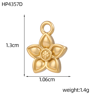 304 Stainless Steel Charms SA-OY001-49G-1