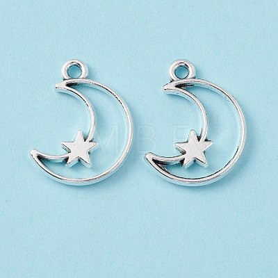 Tibetan Style Alloy Pendants PALLOY-P283-04AS-1