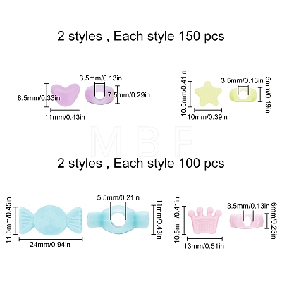 SUNNYCLUE DIY Stretch Bracelets Making Kits DIY-SC0015-77-1