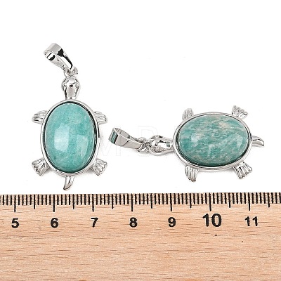 Natural Amazonite Pendants G-A315-03D-P-1