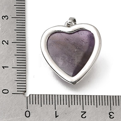 Natural & Synthetic Mixed Gemstone Pendants GG-CBA7610-04P-1