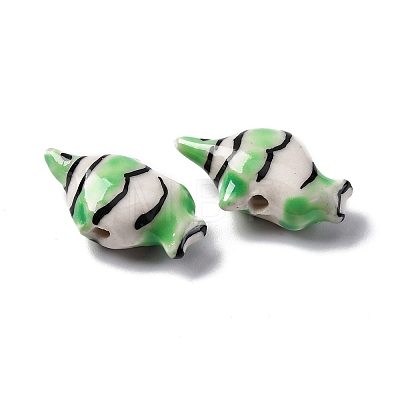 Handmade Porcelain Beads PORC-R002-02C-1