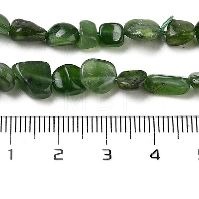 Natural Canadian Jade Beads Strands G-NH0001-G05-01-1