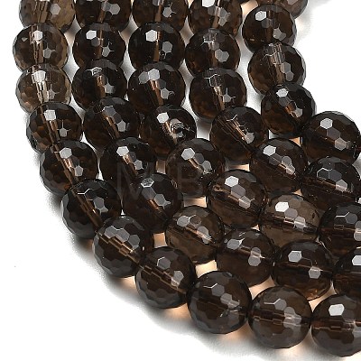 Natural Smoky Quartz Beads Strands G-C280-B09-10mm-1