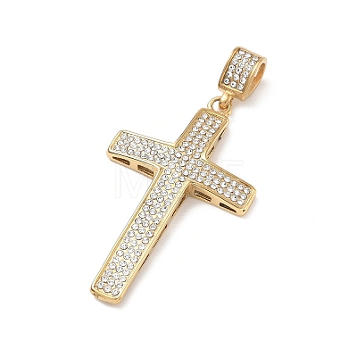 304 Stainless Steel Big Pendants SA-CBA29A1-06G-C-1