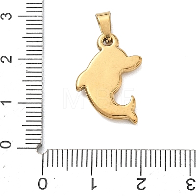 304 Stainless Steel Pendants STAS-B141-03A-G-1
