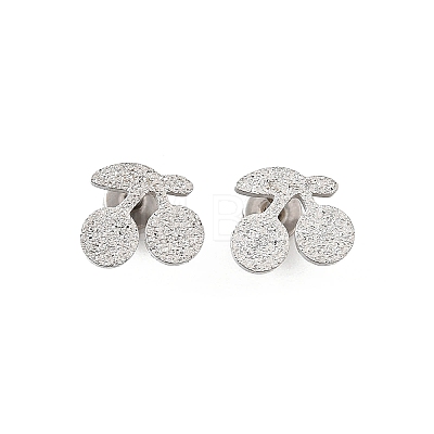 304 Stainless Steel Stud Earrings EJEW-H161-01P-I-1
