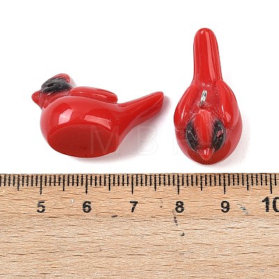 Opaque Resin Pendants RESI-H043-05P-1