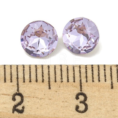 Glass Rhinestone Cabochons RGLA-L029-13B-371-1