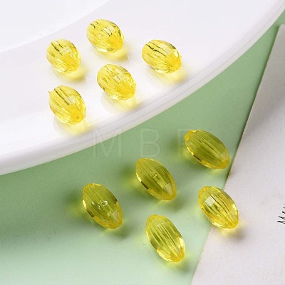 Transparent Acrylic Beads TACR-S154-30B-717-1