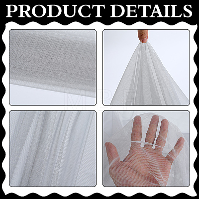 Polyester Mesh Fabric DIY-WH20009-40F-1