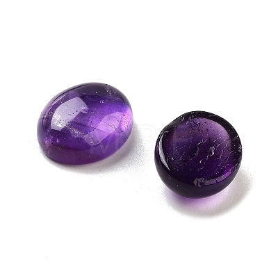 Natural Amethyst Cabochons G-G145-01A-17-1