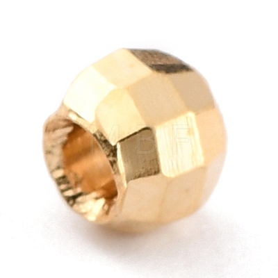 Brass Spacer Beads KK-O133-013B-G-1