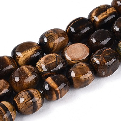 Natural Tiger Eye Beads Strands G-T143-53A-1