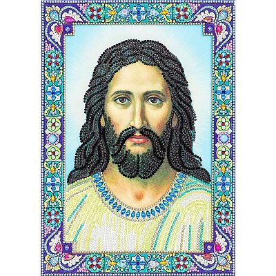 Religion Human Pattern DIY Diamond Painting Kits DIAM-PW0010-49A-23-1