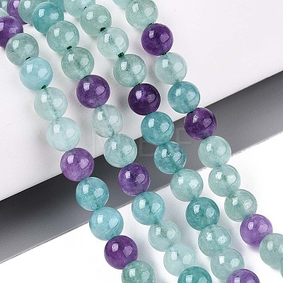 Natural Quartz Beads Strands G-T144-6mm-10C-1