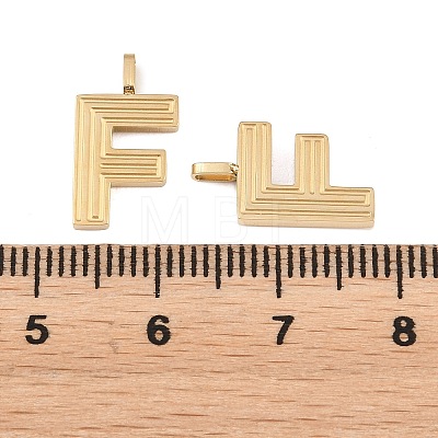 304 Stainless Steel Charms STAS-L022-589F-1