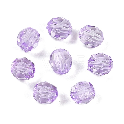 Transparent Acrylic Beads OACR-Q015-01D-1