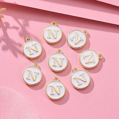 Golden Plated Alloy Charms ENAM-S118-01N-1